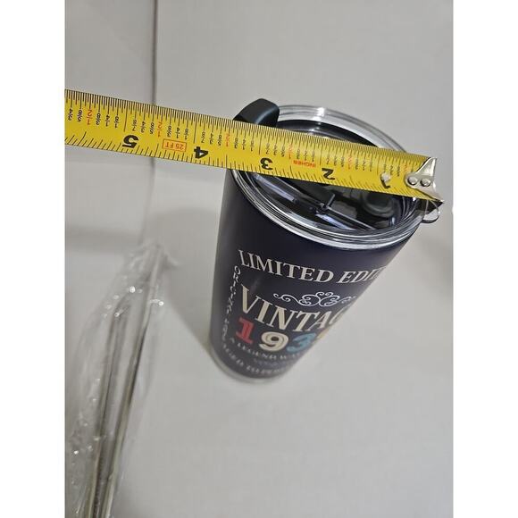 85Th Birthday Gifts for Men and Women, 1939 Stainless Steel Tumbler - Picture 5 of 6